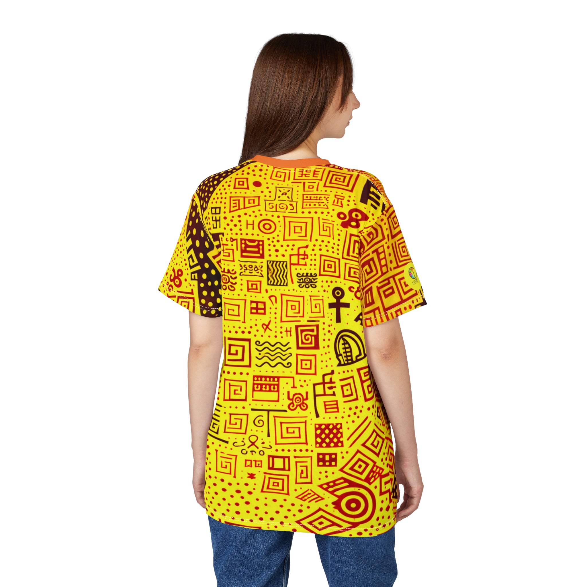 Camiseta Mulher Africana - Impressão Total - Assinada por Cris Rosa